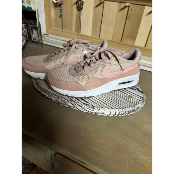 Nike Shoes - Nike AIR MAX Shoes Women's Sz8.5  Fossil Stone Pink Oxford RoAthletic Brand New